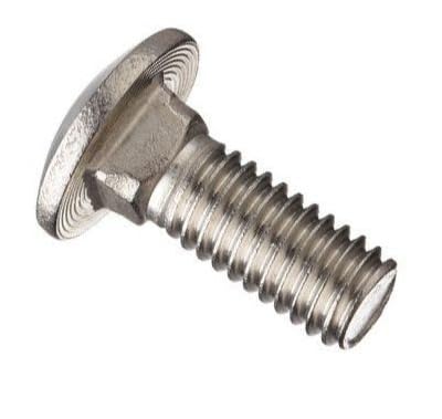 Picture of Brighton Best 517129 M10-1.50X40 mm,(Ft) Din 603 Coarse Metric Carriage Bolts Stainless A2 Din 603 Coarse